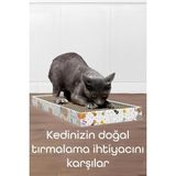 Zemira Tirmata Karton Oluklu Tırmalama Tahtası