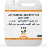Zemira Tito Limon Kabuğu Soğuk Sıkım Yağı Citrus Limon 5 kg - 1 gr