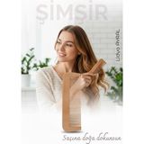 Zemira Transformacion Doğal Şimşir Ahşap Tarak 16 Cm, 7430000722264 - 0 - Siyah
