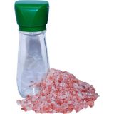Zemira Tuz Karabiber Değirmeni Yeşil + Himalaya Çakıl Tuz Pembe 250 gr - 00-Siyah - Beyaz