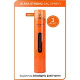 Zemira Ultra Sert Saç Spreyı 400 ml 3 Adet - 0 - Siyah
