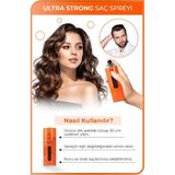 Zemira Ultra Strong 75 ml Saç Spreyi - 0 - Siyah