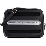 Zemira United Colors Of Unisex Yetişkin Kozmetik Çantası, Siyah, Seyahat Çantası 9 Inç