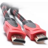 Zemira Vetech 1.5 Metre Kablo Örgü Sargılı Dayanıklı Full Televizyon/monitör/tv HDMI Kablosu/uydu - Ahşap