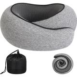 Zemira Visco Planet Ortopedik Spiral Boyun Destekli Seyahat YASTIĞI%100 Ortopedik Visko - 001-Renkli - 1 x 32 x 27 cm