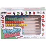 Zemira Vitrin Dolusu KM5632 Ahşap Abaküs -Kumtoys - 01-Mavi