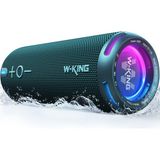 Zemira W-King D320 Hoparlör, 40W 360° Surround Boombox, 24 Saate Varan Çalma Süresi, IP67, Kablo - 1 TB - 1 GB