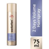 Zemira Wella Wellaflex 2nd Day Volume Ekstra Güçlü Tutuş Saç Spreyi 75 Mililitre - 0 - Siyah