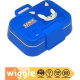 Zemira Wiggle Bento 1030ML Lunchbox Sonic Tek Katlı 2 Bölmeli Paslanmaz Çelik Sefer Tası Yemek Ku - 0 - 19 lt - 0 Siyah