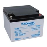 Zemira Yokohama YH-122.6 12 Volt 26 Amper Akü (165X176X125 Mm)