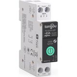 Zemira Zigbee 63 Amper Akıllı Sigorta (Tuya, Life, ZIGBEE2MQTT Uyumlu) - 000-Siyah