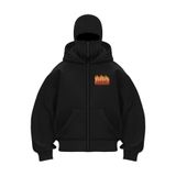 ZEMLİYA -KAR MASKELİ NİNJA UNISIX FERMUARLI SWEATSHIRT HIRKA 3 İPLİK KALIN FERMUARLI 84