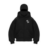 ZEMLİYA -KAR MASKELİ NİNJA UNISIX FERMUARLI SWEATSHIRT HIRKA 3 İPLİK KALIN FERMUARLI 90