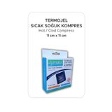 Zemra Termojel Sıcak Soğuk Kompres 11X11 Cm - Kumaş Buz Jel - Termojel 2 Adet