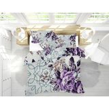 Zemzem Tekstil Çift Kişilik Desenli Nevresim Takımı - 200 x 220 cm - Renkli