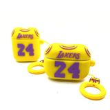 Zen AI Airpods 1/2. Nesil Uyumlu Sevilen Basketbol Takımı Sarı Lakers Forma Tasarımlı Nba Hediye Kılıf - Renkli