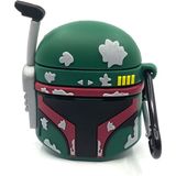 Zen AI Airpods 1/2. Nesil Uyumlu Sevilen Yıldız Savaşları Mandalorian Boba Fett Tasarımlı Hediye Kılıf - Renkli