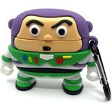 Zen AI Airpods 3. Nesil Sevimli Oyuncak Hikayesi Buzz Cartoon Tasarımlı Hediye Kılıf - Renkli