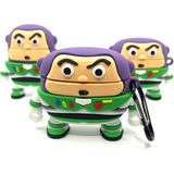 Zen AI Airpods Pro 1/2. Nesil Sevimli Oyuncak Hikayesi Buzz Cartoon Tasarımlı Hediye Kılıf - Renkli