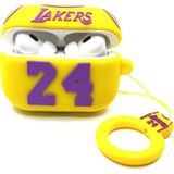 Zen AI Airpods Pro 1/2. Nesil Uyumlu Sevilen Basketbol Takımı Sarı Lakers Forma Tasarımlı Nba Hediye Kılıf - Renkli