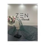 ZEN DUVAK Zümrüt yeşili Kasnak Gelin duvağı nakışlı duvak 2 metre gelin duvağı