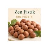 ZEN FISTIK Çiğ Fındık İçi – Doğal ve Kavrulmamış 500 Gr