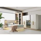 Zen Mdf Bazalı Yatak Odası Takımı - Aytaşı
