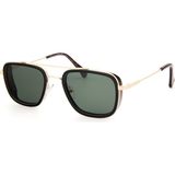 Zen Milano Eyewear ZM1869-C01 52 Polarize Erkek Güneş Gözlüğü - Siyah