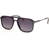 Zen Milano Eyewear ZM2374-C01 54 Polarize Erkek Güneş Gözlüğü - Siyah