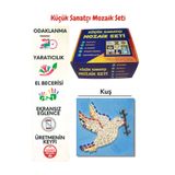 Zen Mozaik Çocuk Mozaik Seti-Dikkat ve El Becerisi Geliştirici Sanatsal Eğitici Oyuncak (Kuş)