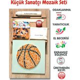 Zen Mozaik Çocuk Mozaik Seti-Dikkat ve El Becerisi Geliştirici Sanatsal Eğitici Oyuncak Unicorn/pony - Basket Topu