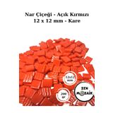 Zen Mozaik Sanatsal Mozaik Çalışmalarınız için 12 x12 mm - Kare Cam Mozaik Taşı