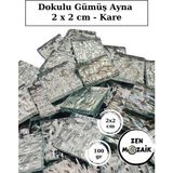 Zen Mozaik Sanatsal Mozaik Çalışmalarınız Için 2 cm Aynalı Cam Mozaik Taşı 20X20 mm - Renk