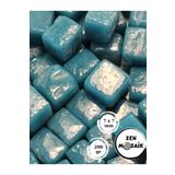 Zen Mozaik Sanatsal Mozaik Çalışmalarınız Için Renkli Cam Mozaik Taşı - 7x7 Mm (TURKUAZ)
