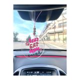 Zenan Design Best Cat Mom Dikiz Aynası Pleksi Araba Süsü