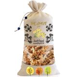 Zencefil Organik 140 gr Bez Torba Çiçek Karışık Ihlamur