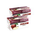 Zencefil Organik 2 Kutu Tisan Elma Çayı Sallama Çay