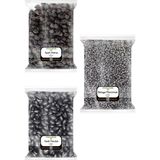 Zencefil Organik 3X170 Gr. Siyah Beluga Mercimek Siyah Nohut Siyah Fasulye 170'ŞER Gram 3 Paket - 0,01 gr