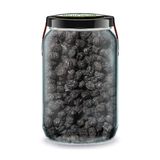 Zencefil Organik Aronya Kurusu Bi Kavanoz Aronia 660 cc Cam Kavanozda Saf Katkısız Aronya Meyvesi Kurusu Dried Aronia