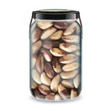 Zencefil Organik Brezilya Cevizi İçi Bi Kavanoz 660 cc. Cam Kavanozda Saf Katkısız Brazil Nuts Brezilya Bademi