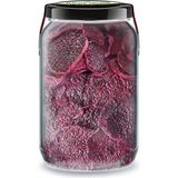Zencefil Organik Cam Kavanozda Katkısız Ejder Meyvesi Kurusu 660 cc Pitaya Pure Dried Red Dragon Fruit - 1 Adet