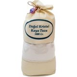 Zencefil Organik Çankırı Kristal Kaya Tuzu Ince Çekilmiş Beyaz 1 Kg. Orijinal Bez Torba
