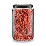 Zencefil Organik Gojiberry Bi Kavanoz 660 cc Cam Kavanozda Katkısız Kuru Goji Berry Üzümü Pure Dried Goji Berries