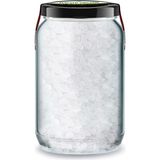 Zencefil Organik Halit Tuz Küçük Tane Kristaller Bi Kavanoz 660 gr Cam Kavanozda Beyaz Tane Sole Himalaya Kaya Tuzu