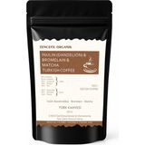 Zencefil Organik Inülin ve Bromelain Coffee Detox Form Kahvesi Karahindiba & Bromelain & Matcha Türk Kahvesi 100 Gr. - Kahve Karışımı - 1 Adet