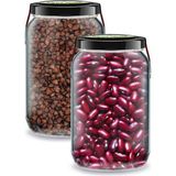 Zencefil Organik Karabuğday Greçka + Kırmızı Fasulye Bi Kavanoz 660 Cc. Cam Kavanozlarda - 0,01 gr