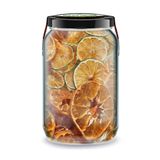 Zencefil Organik Mandalin Kurusu Bi Kavanoz 660 cc. Cam Kavanozda Saf Katkısız Kuru Mandalina Cipsi Dried Tangerine