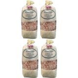 Zencefil Organik Pembe Granül Iri Tane Himalaya Tuzu 1 kg 4 Adet Bez Torbada 4 Adet Iri Himalaya Tuz Orijinal - 0,5 gr