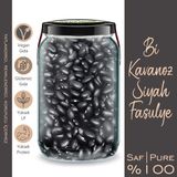 Zencefil Organik Siyah Fasulye Bi Kavanoz 660 Cc. Cam Kavanozda 480 Gr. Siyah Fasülye Kara Fasulye - 0,01 gr