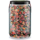 Zencefil Organik Tomurcuk Turuncu Gül Kurusu Bi Kavanoz 660 cc. Cam Kavanozda Turuncu Renk Kuru Gül Dried Rose Bud - Bitki Çayı